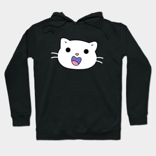 cute cartoon happy cat Hoodie